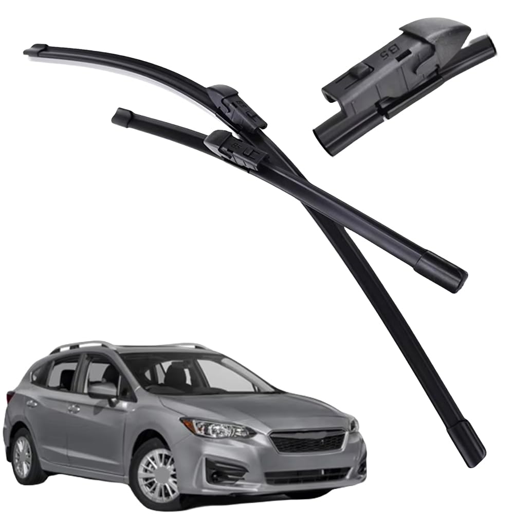 Balais d'essuie-glace avant Subaru Impreza conduite sous la pluie 2PCS