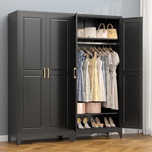 Polup 71-inch Metal Armoire