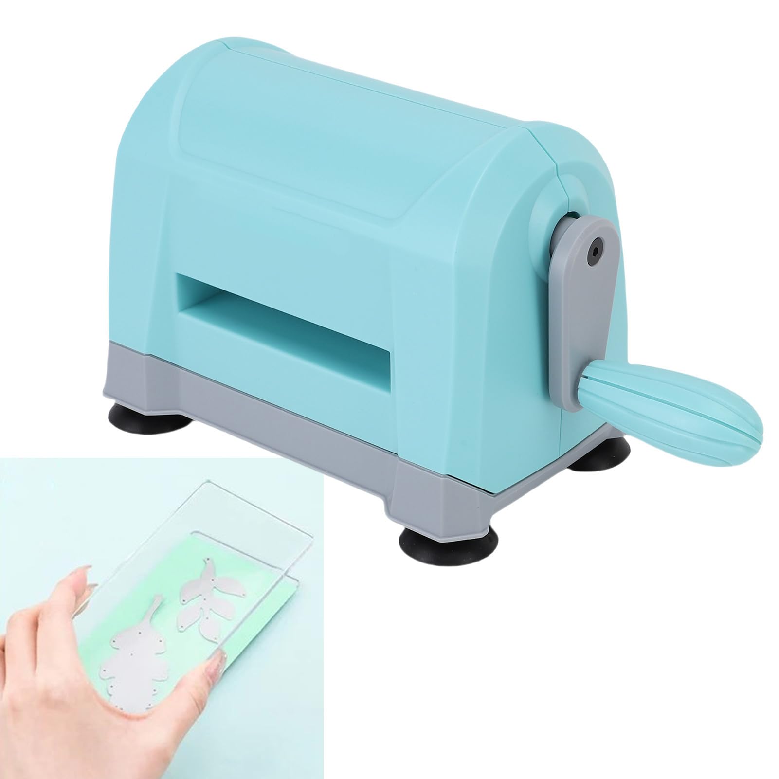 Domary Portable Die Cutting Machine Multipurpose Hand Crank for Crafting