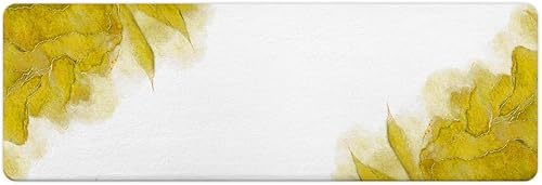 Miniatura 88 de Tapete de baño de mármol verde y dorado para baño, esmeralda oscuro, salvia, cazador, verde oliva, antideslizante, moderno, dorado, accesorios