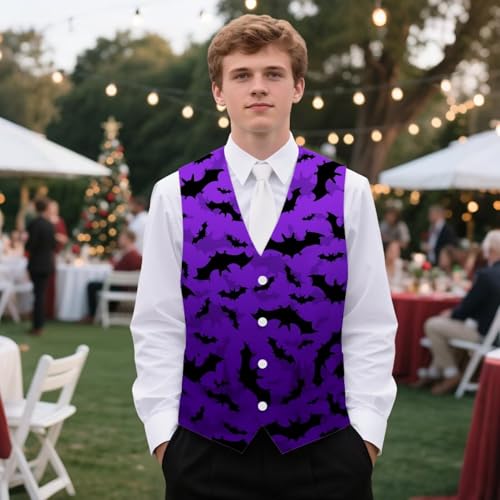 Mens Lightweight Suit Vest Sleeveless V Neck 4 Buttons Vests Formal Waistcoat Tuxedo with 3 Pockets4