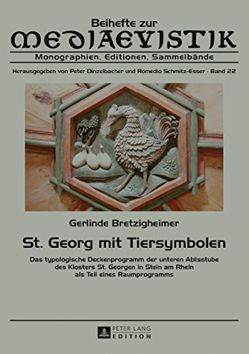 St. Georg mit Tiersymbolen Deckenprogramm der unteren Abtsstube Buch