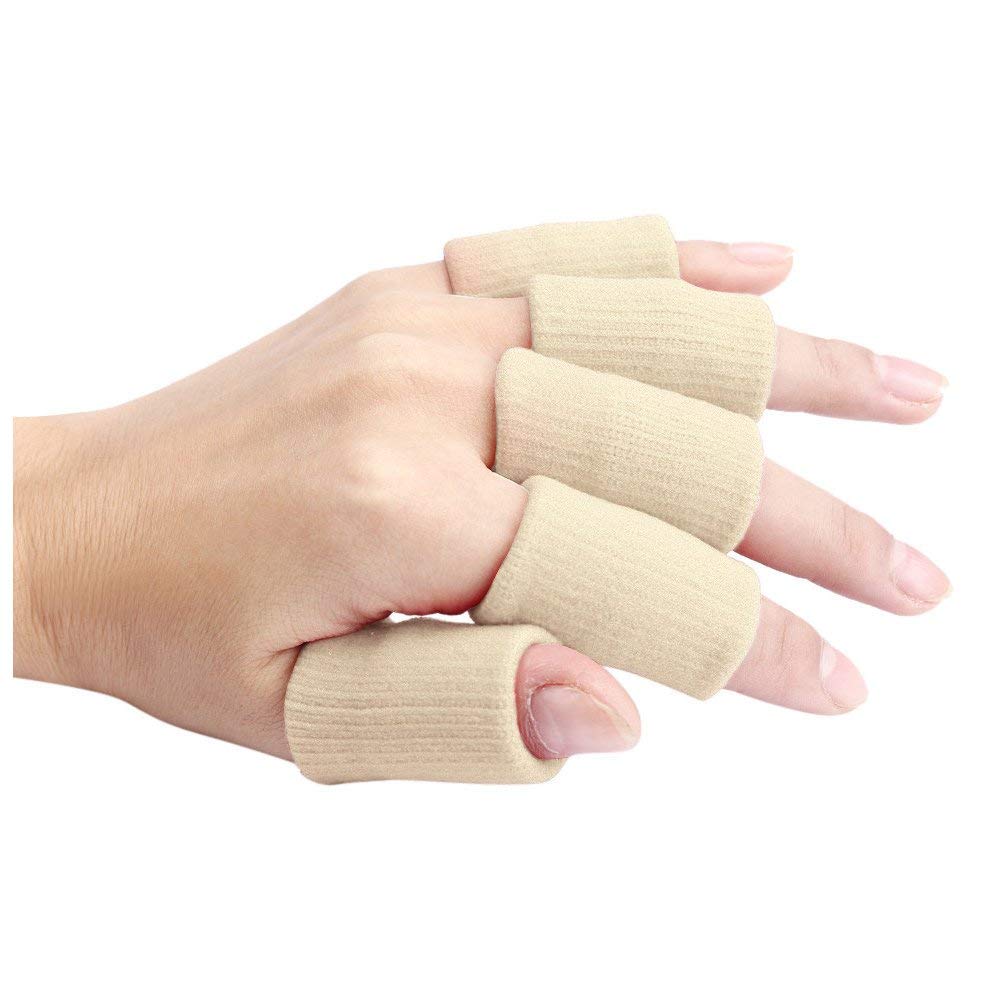 TRIXES guaine proteggi dita riscaldamento muscolare elasticizzate supporto sport