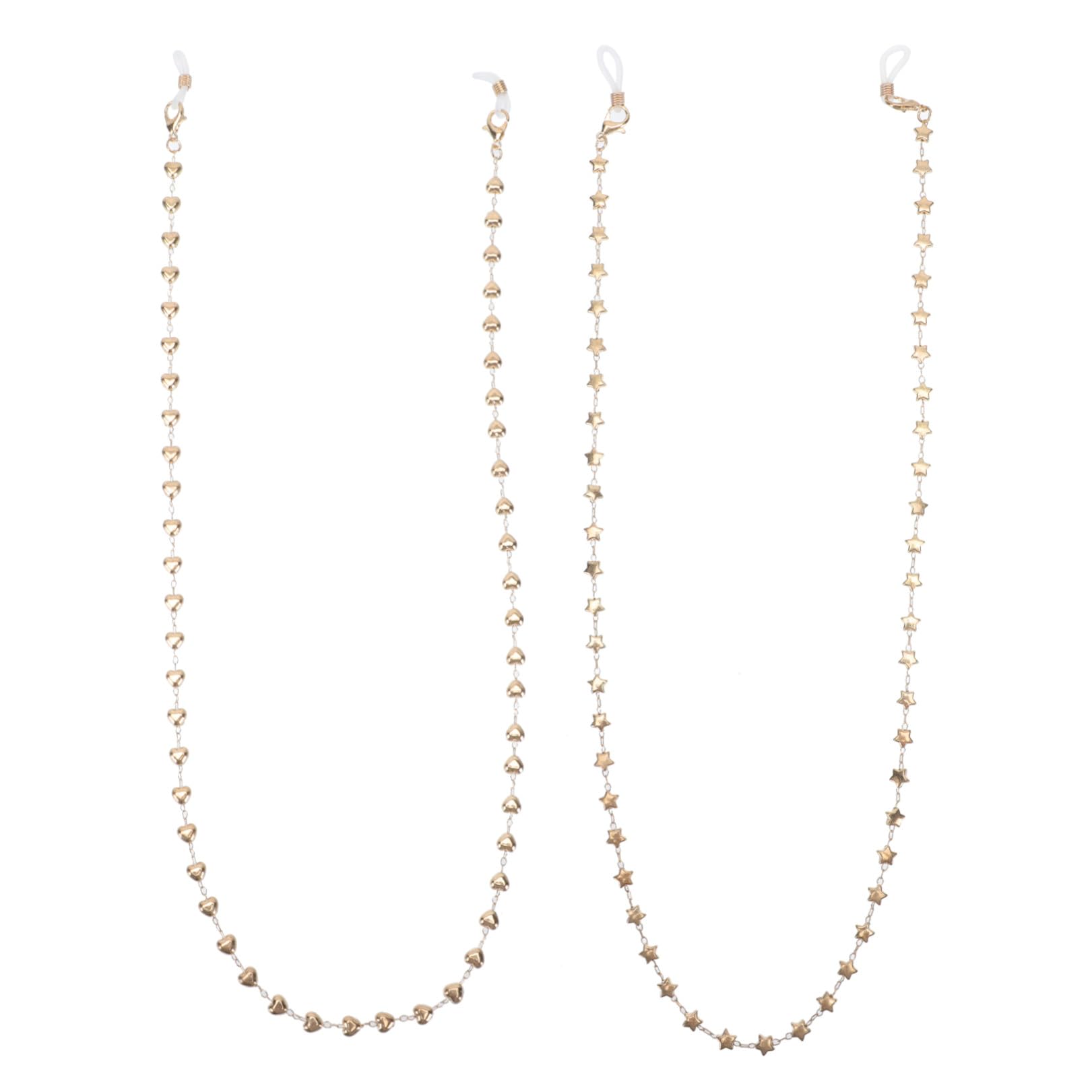 2 Pezzi Catena Appesa Catena Per Occhiali Da Sole Catena Antiscivolo Cinghia Per Occhiali Decorazione Cavo Per Occhiali Catena Per Occhiali Delicata Catena In Lega Cavo Per