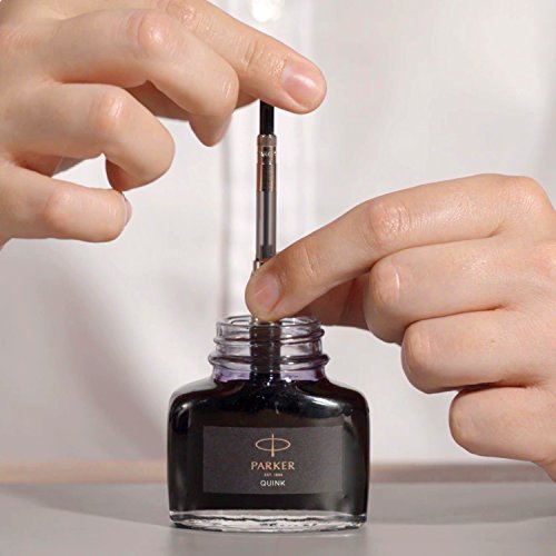 Parker Quink Ink Bottle, Black, 57 Ml (1950375) #TOP2