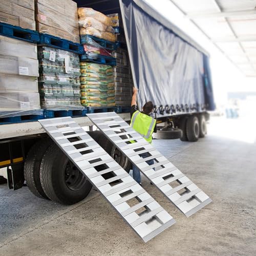 Rampas de carga para tráiler de aluminio 6000 lbs 2 pcs miniatura 2