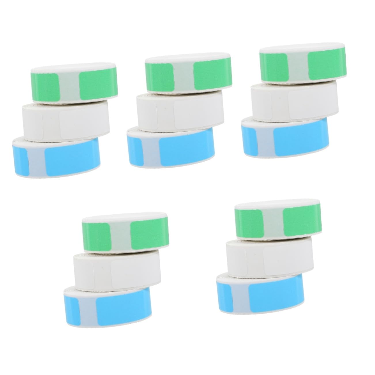 HOMSFOU 5 Series Etiqueta Plano Impresora Pegatinas Térmicas Térmico Papel Rellenar 3 Rollos*5