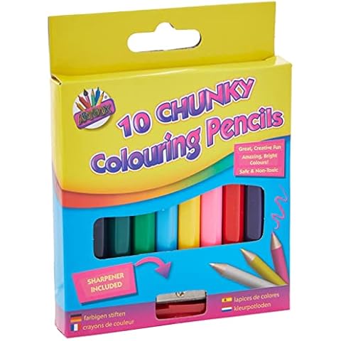 Artbox 1/2 Size Chunky Colouring Pencil (Pack of 10) 1084 Cover