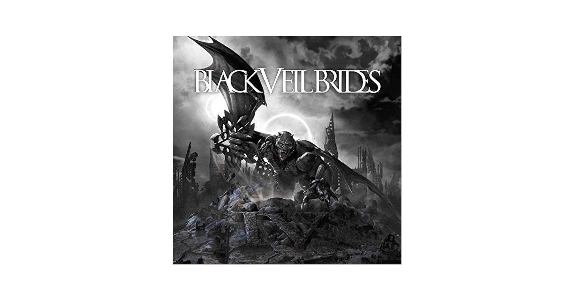 BLACK VEIL BRIDES 表紙 額縁付き 送料無料 Black Veil Brides Black & White Poster Poster Print - Item