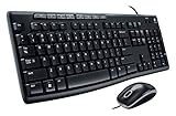 Logitech Media Combo MK200 Full-Size Keyboard and High-Definition Optical Mouse (920-002714)