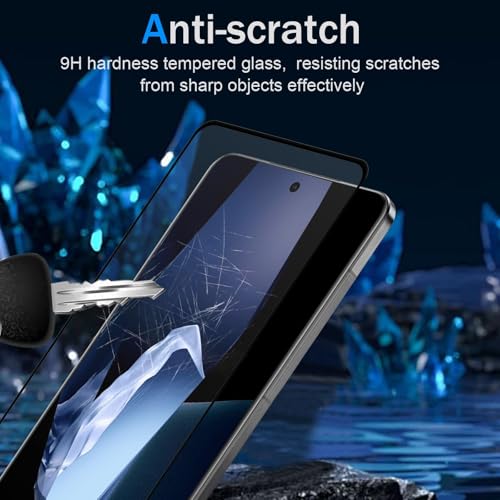 Image of PreCure [2 Pcs Screen Protector for OnePlus 13R Tempered Glass [Fingerprint Unlock] [Anti-Scratch] [9H Hardness] [HD] [No Bubbles] Protector Film for OnePlus 13R Screen Protector
