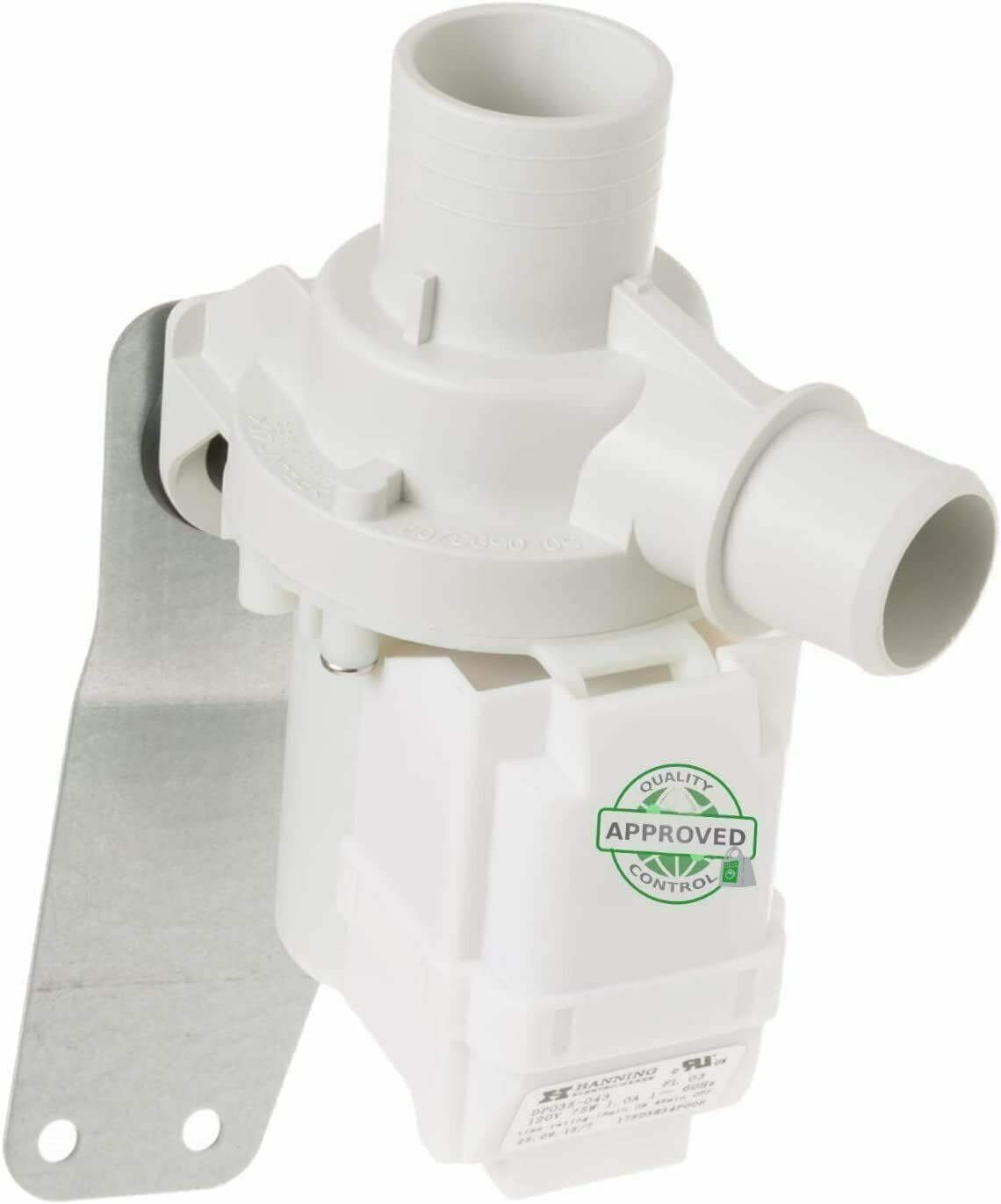 WH23X10043 CKDX10043X compatible with General Electric Washer Drain Pump fits old number WH23X10043