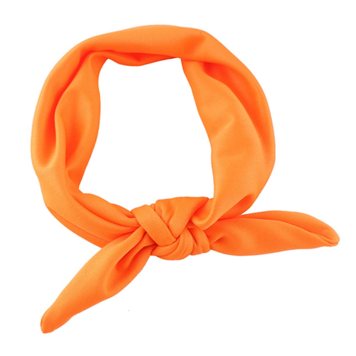 MAGICLULU 24piezas Elásticas De Lazo Para Bebés De Turbante Orejas De Conejo Rojo Verde Rosa Naranja Accesorios Para Recién Nacidos y