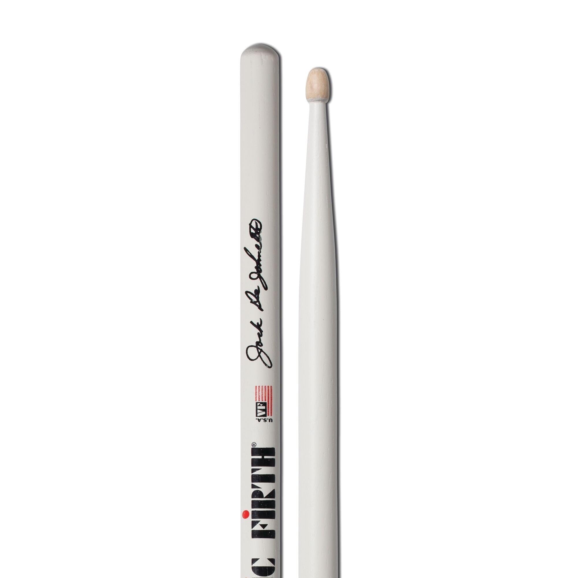 Vic FIrth - Signature Series Drumsticks - Jack DeJohnette - Wood Tip, natural, SXXL - Image 4