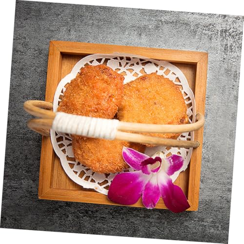 Plato para sushi estilo japonés pequeño con asa miniatura 5