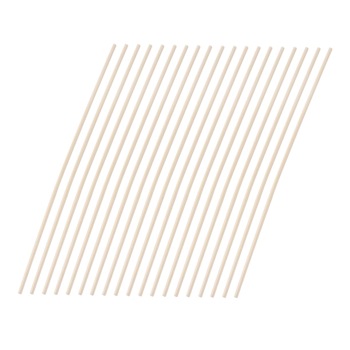 FUNOMOCYA 60 Pieces Essential Oil Stick Natural Rattan Diffuser Sticks Aromatherapy for DIY Fragrance