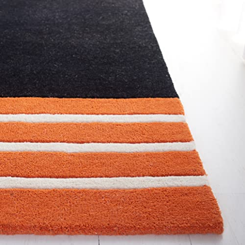 Tapete SAFAVIEH 6'x6' Lana Hecho a Mano miniatura 4