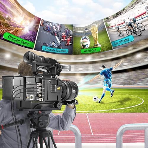 Image of Superbat 3G /6G SDI Cable 16ft Thin BNC Male to BNC Male Belden 1855A SDI Video Cable 75 Ohm for HD CCTV Monitor Livestream Cameras Splitter Security Camera DVR etc.