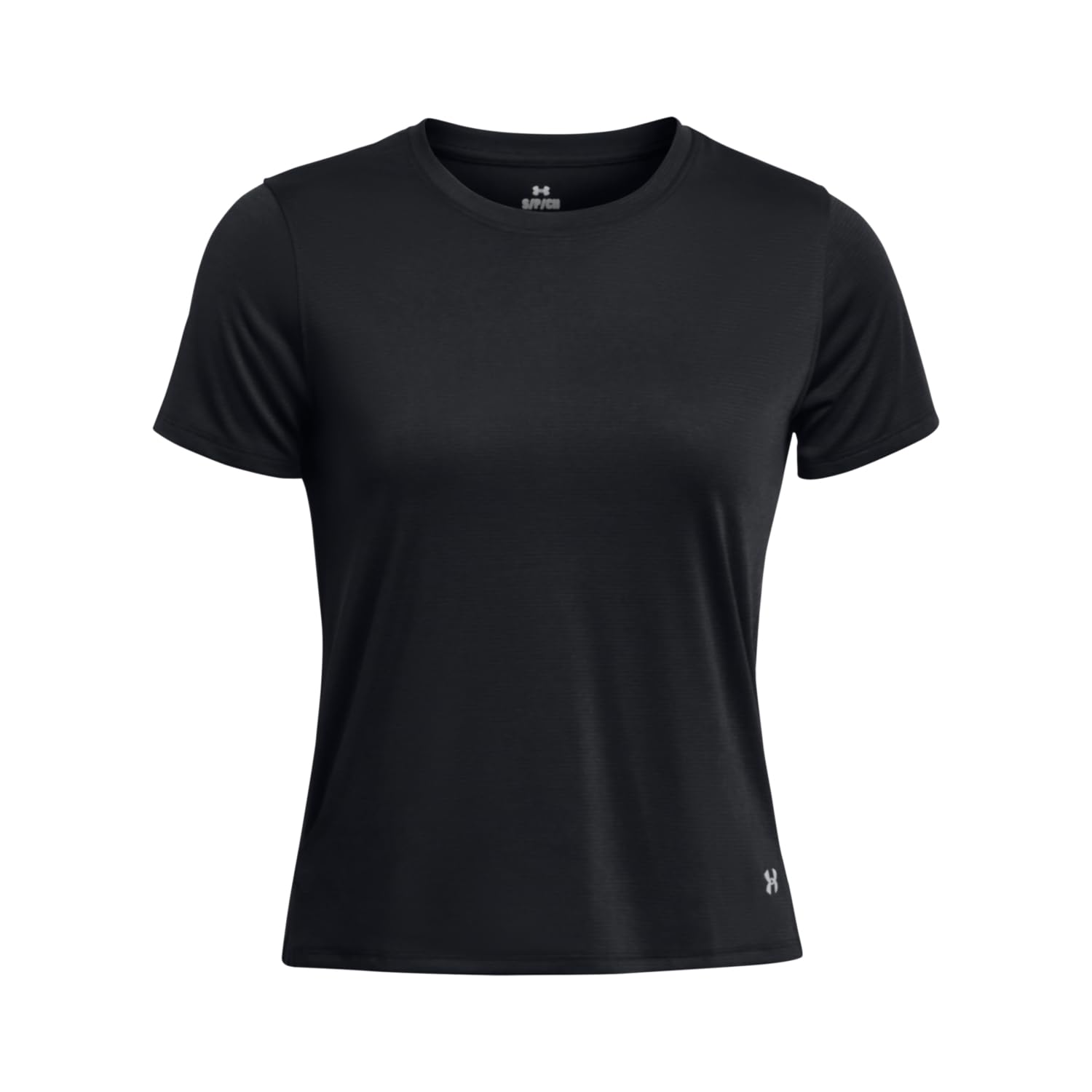 Under Armour Women's Ua Launch Short Sleeve Black 14 (L)