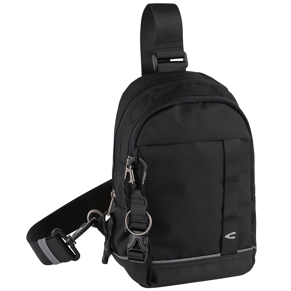 camel active Umhängetasche Connect Sling Backpack Black schwarz