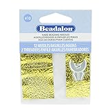Beadalon Hard Needles #10  12 Pieces, 2 Threader