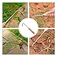 GWAWG Weeder Stainless Steel Garden Manual Weeder with Wooden Handle V-Shaped Design, Garden Hand Weeder for Digging, Transplanting, Weeding