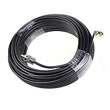 100ft 30m RG8X Coax Coaxial UHF PL259 Molded & Soldered Connectors Amateur CB Radio Antenna Cable Wire (100ft 30m)