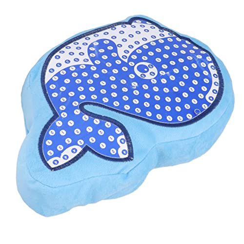 Aumotop Almohada Animal de Descompresión, Artesanía de Felpa, Almohada DIY Color Brillante, Juguete Artesanal Felpa Seguro para Niños (Ballena 33288)
