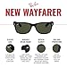 Ray-Ban Unisex RB2132 New Wayfarer Square Sunglasses, Light Havana/B-15 Brown, 55 mm