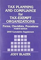 Tax Planning and Compliance for Tax-Exempt Organizations, 2010 Cumulative Supplement 0470630078 Book Cover