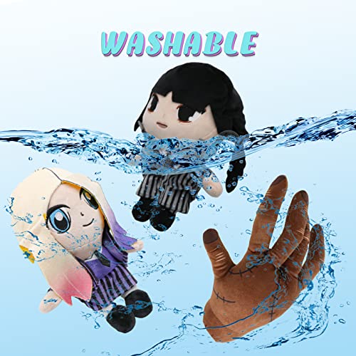 Wednesday Addams Plush Toys, Addams Family Stuffed Plushie Doll,Cute Addams Figure Plush For Fans And Kids Birthday Gift #TOP5