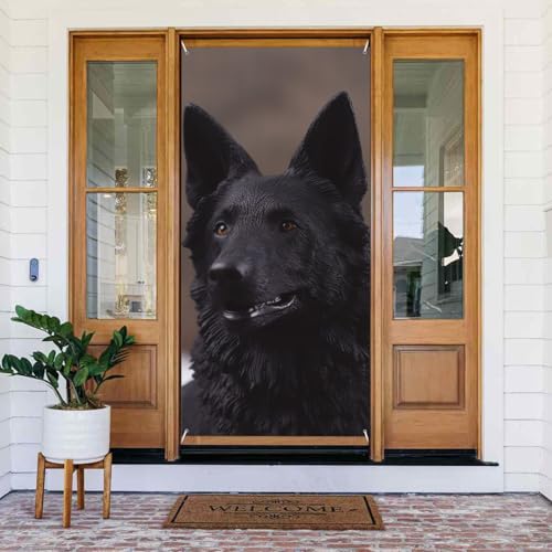 �E�F���J���h�A�J�o�[�o�i�[ �Ռ��h�A�E�F�C�J�[�e�� �f�R���[�V���� �E�B���h�E�J�[�e�� �h���[�v �u���b�N �W���[�}���V�F�p�[�h �G�߂̃|�[�`�T�C�� �ʐ^�̔w�i �Ǌ|���o�i�[�t���b�O 72.8 x 35.4�C���`