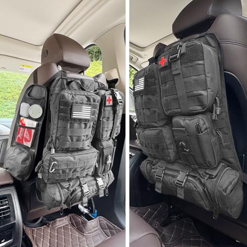 7 Pack Tactical Seat Back Organizer