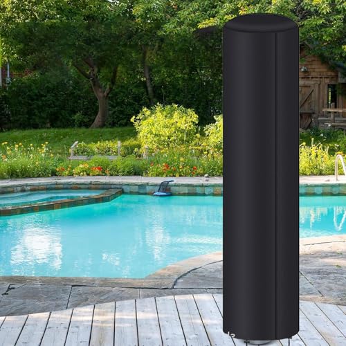 Housse de protection pour douche solaire extérieure durable et coupe-vent