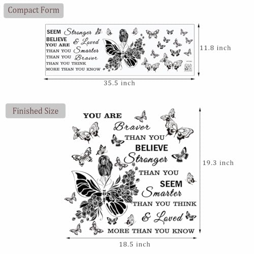 Vinilo decorativo con citas inspiradoras y diseño girasol miniatura 7