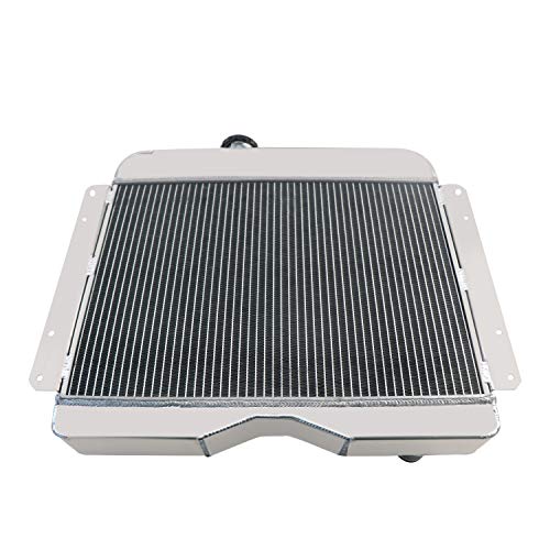 OzCoolingParts 4 Row Core All Aluminum Radiator for 1946-1964 47 48 49 50 51 52 53 54 55 56 57 58 59 60 61 62 63 Jeep Willys Truck/Willys Station Wagon L4 L6 Gas Manual - Thumbnail 5