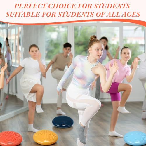Image of Libima 4 Pcs Wiggle Seat for Kids Inflated Wobble Cushion