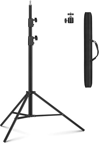 Soporte de luz para fotografía, trípode resistente, soporte de iluminación de aluminio de 9.2 pies para Relfectors, retrato fotográfico, caja de