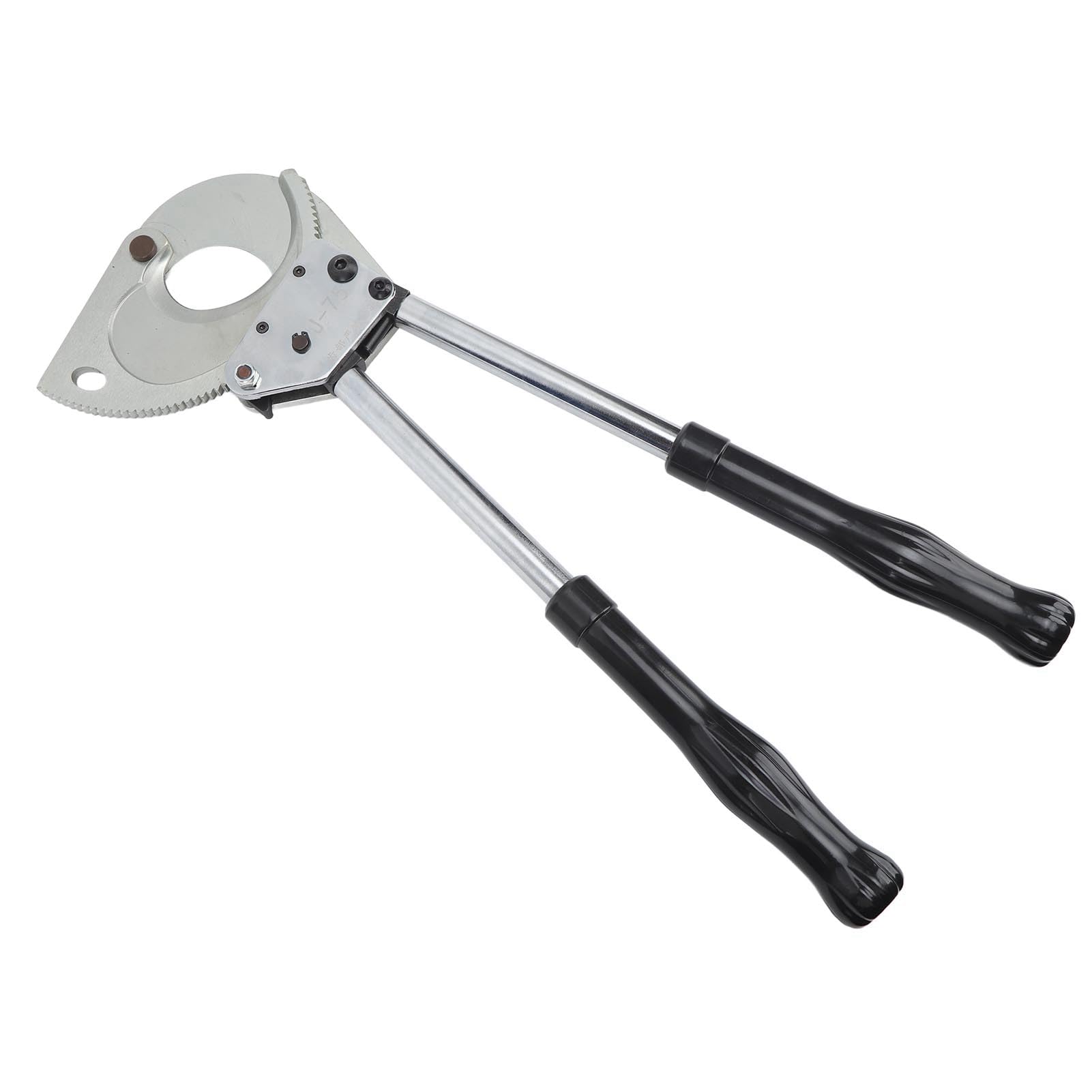 Fabater Cortador de Cables con Trinquete 750 MCM 400 Mm2 de Diámetro 65 Mm 2,6 Pulgadas, Cortador de Cables que Ahorra Mano de Obra para un Corte Seguro, Herramienta con de Aluminio con Hoja de
