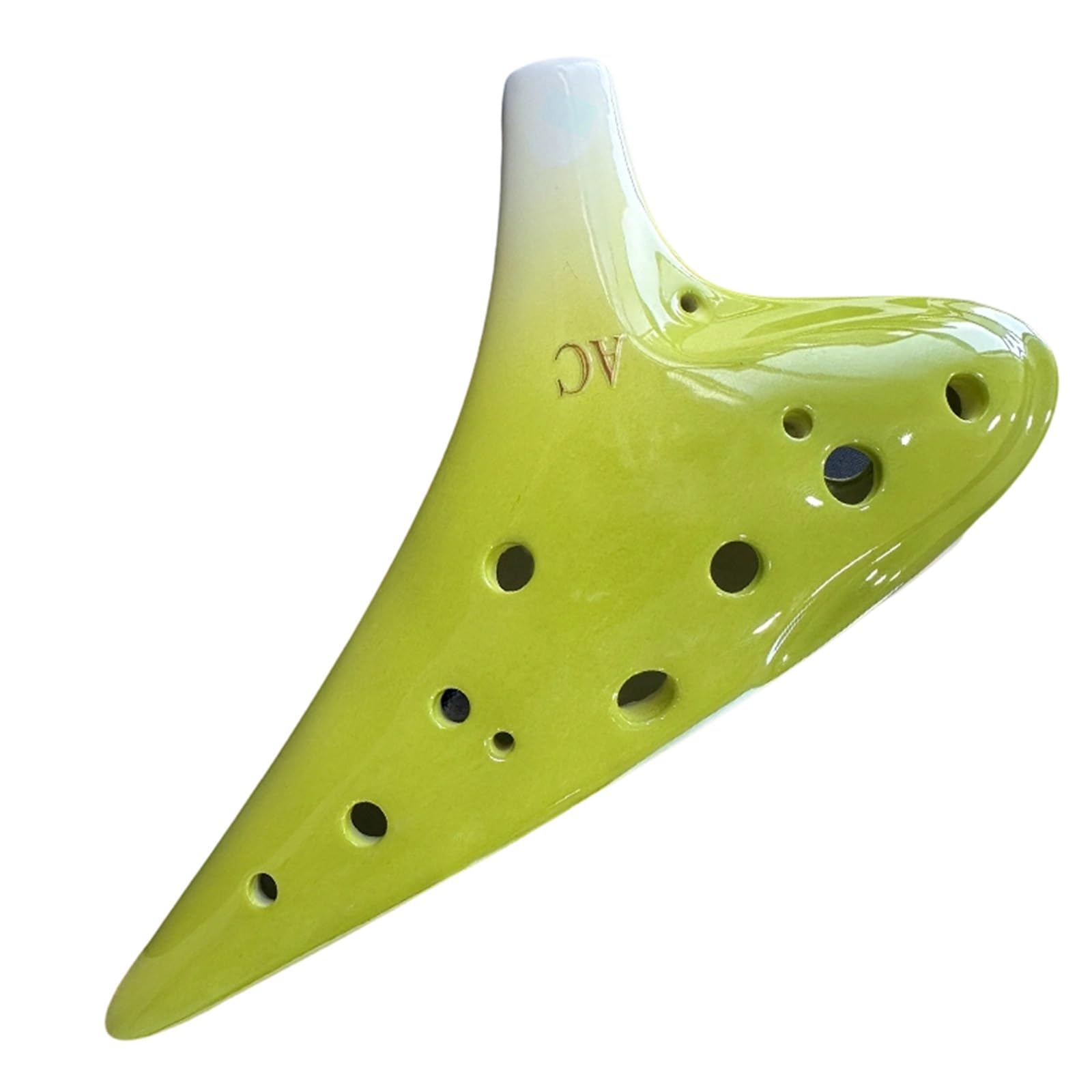 Ocarina 12 Loch AC Anfänger Musikliebhaber Professionelles Instrument Keramik-Okarina(4)