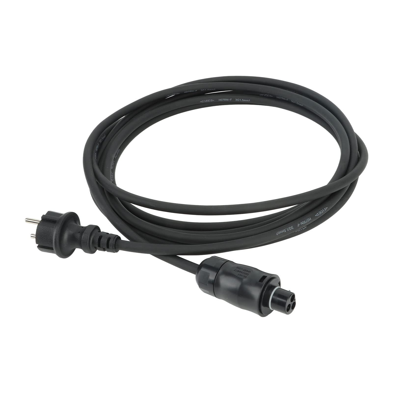 Yinhing Kabel Solarny .5Mm² Wysokiej Jakości Kabel do Inwertera Solarnego AC 5M do Zewnętrznych Systemów Zasilania Efektywna Transmisja Energii Idealny Instalacji Fotowoltaicznych