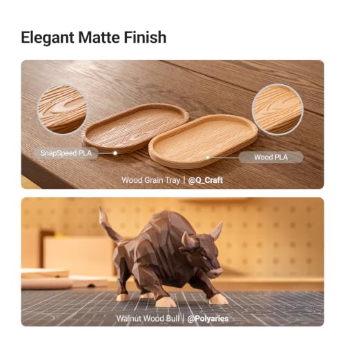 Image of Snapmaker Wood PLA Filament 1.75mm,3D Printer Filament 1kg(2.2lbs)