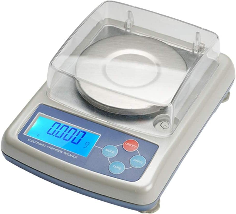Digital Scale Jewelry Gold Electronic Analytical Balance 0.01G 0.001G Accurate Laboratory High Precision for Lab with Windshield