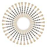 VICASKY 100stücke Golf-tees Aus Schlanke Konstruktion Reduzierter Schlägerwiderstand Sanfter Schlag Ohne Kratzer Robuster Golfplatz-Halter Einfache Bedienung Großes Komfort Hervorragendes