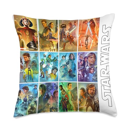 Coussin Star Wars Celebration de 45x45 cm multicolore imprimé logo mural