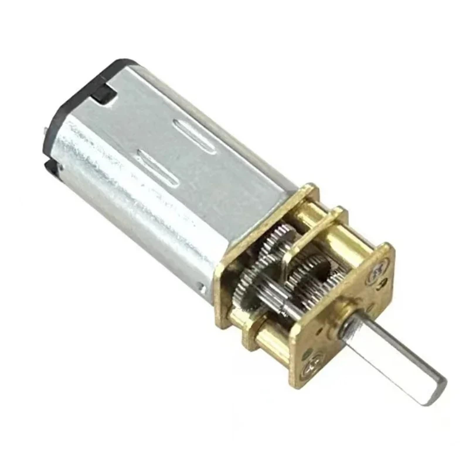 *1 x 3V 6V 12V 12GA-N30 Metall-Getriebemotor mit einstellbarer Geschwindigkeit (200rpm, 6V)
