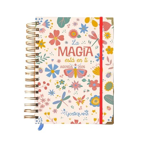 Imagen de YOSIQUESE Agenda 2026 Vista Semana y Diaria Productos y regalos solidarios hechos por personas con discapacidad