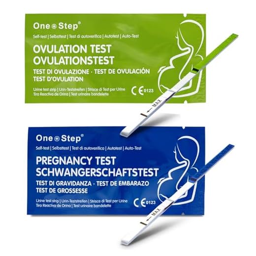 One Step - 15 Pruebas de Ovulación 20 mIU/ml y 5 Tests de Embarazo 10mIU/ml Formato 3,5 mm.