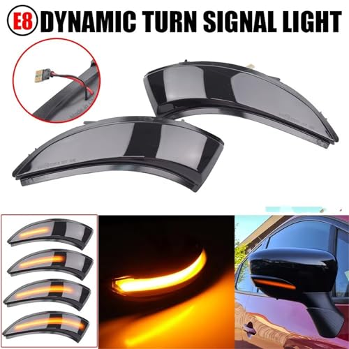 Clignotant dynamique LED rétroviseur Clio IV MK4 Captur 2013-2016 - 2
