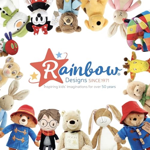 Rainbow Designs Large Paddington with Scarf, Multicolor, 25 cm